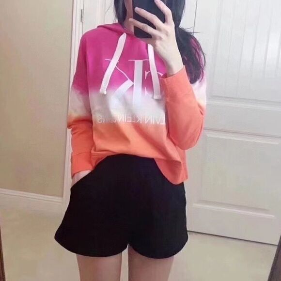 Calvin Klein Jeans Ladies' Dip Dye Hoodie Size S - Picture 6 of 15